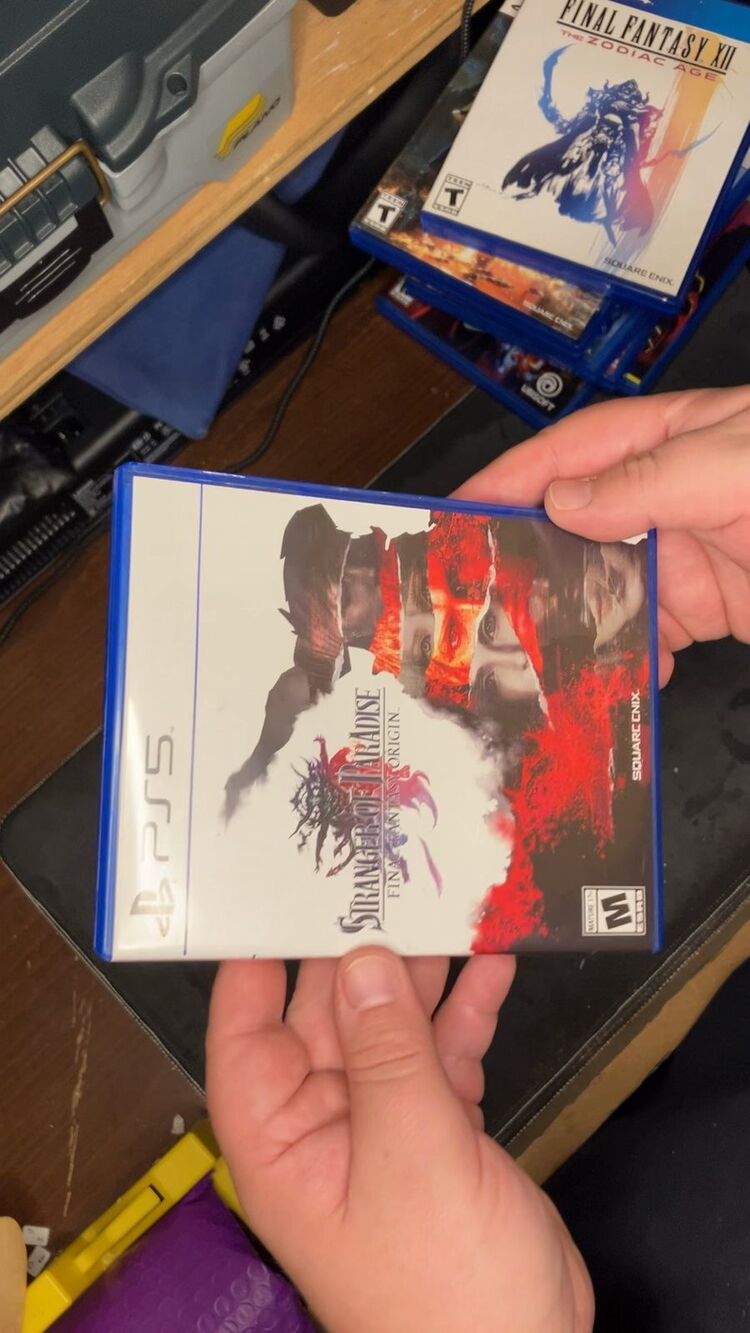 strangers of paradise ps5 box only